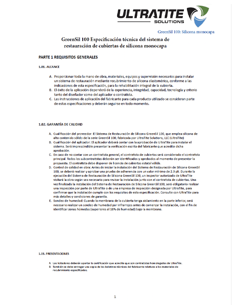 GreenCoat Single-Ply