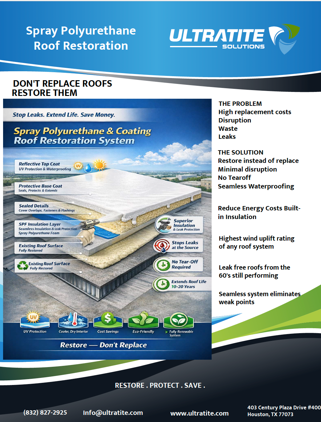 Spray Polyurethane Roof